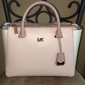 Michael Kors Soft Pink Nolita Medium Satchel